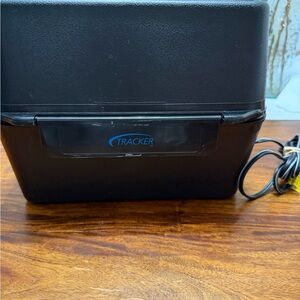 Tracker Black Heather  Lunch Box  with Power Cord